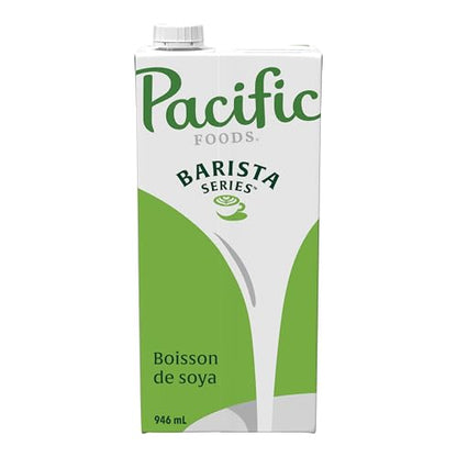 Pacific Foods Barista Series Original Soy Beverage 32 Ounce