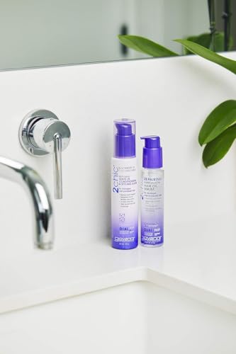 GIOVANNI 2chic Ultra Repairing Leave-In Conditioning & Styling Elixir - Hair Serum for All Hair Types, Tsubaki Seed Oil & White Tea, Detangles, Smooths & Conditions, Tames Frizz - 4 oz