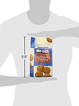 Mi-Del Gluten Free Ginger Snap Cookies 8 Ounce