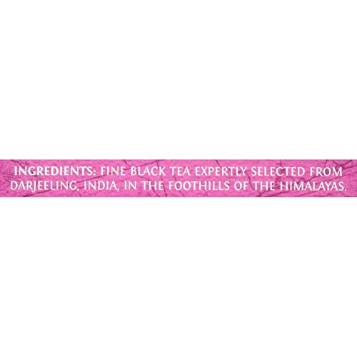 Twinings Darjeeling Black Tea Individually Wrapped Tea Bags 50 Count Less Caffeine