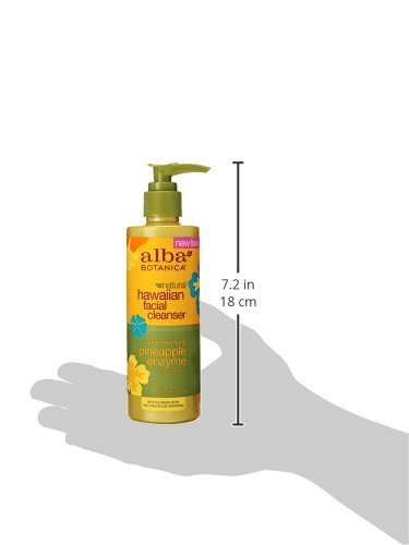 Alba Botanica Hawaiian Enzyme Face Cleanser, Pineapple, 8 oz