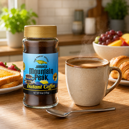 Jamaica Mountain Peak Instant Coffee 6 oz