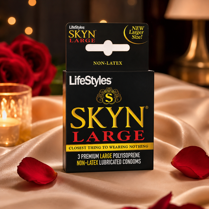 Lifestyles Skyn Large Non-Latex, 3 Count