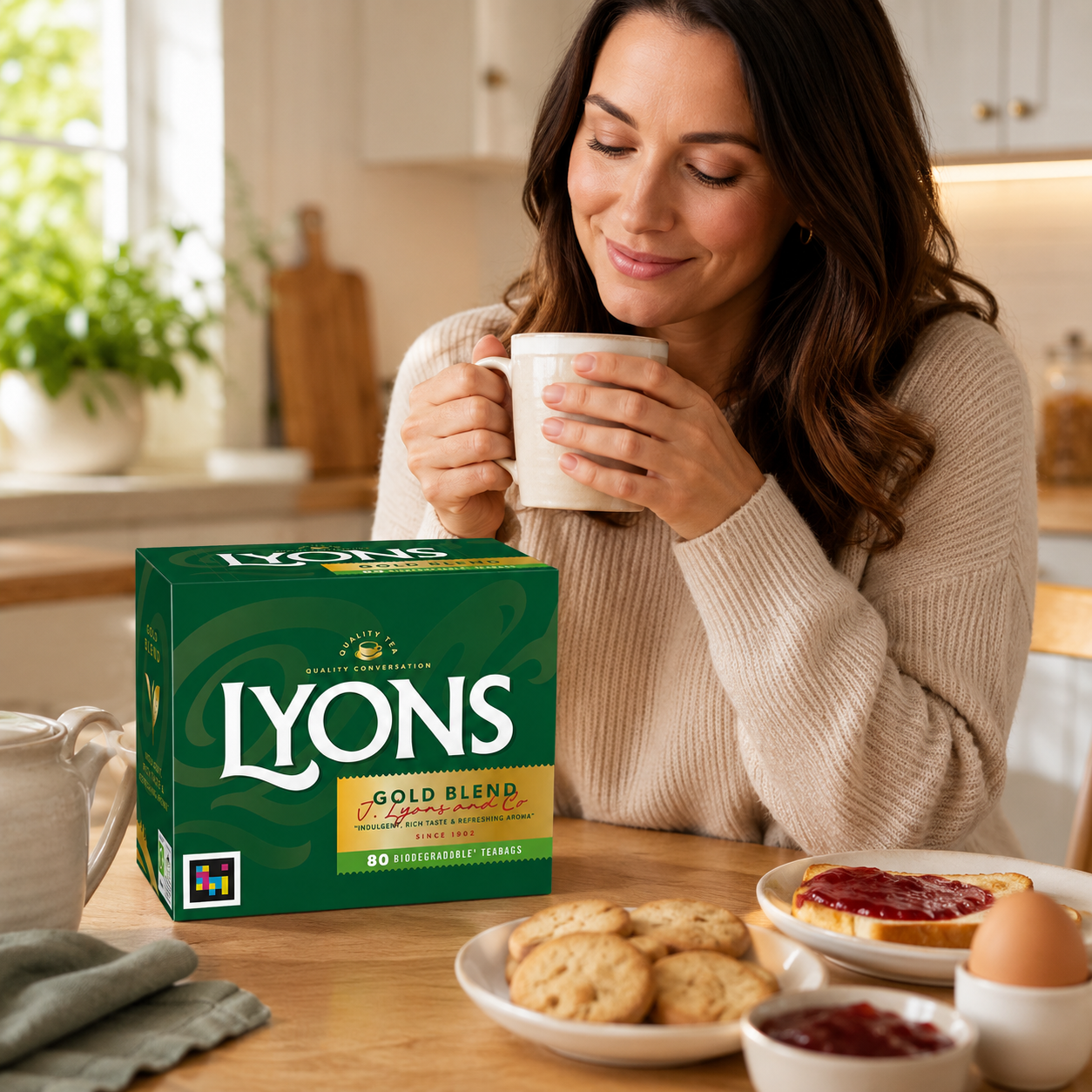 Lyons Gold Tea 80 Tea Bags Fast Brew