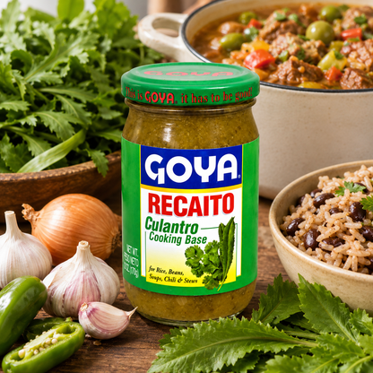 Goya Recaito Culantro Cooking Base 2151 Green 6 Ounce