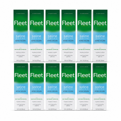Fleet Saline Laxative Enema Multicolor 7.8 oz
