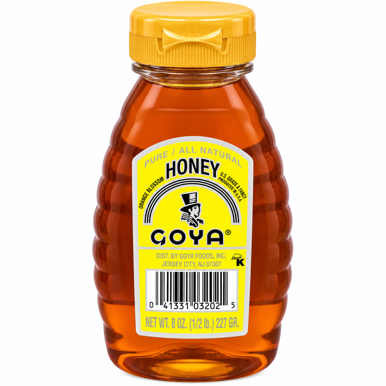 Goya Pure Orange Blossom Honey, All Natural, 8 oz Goya
