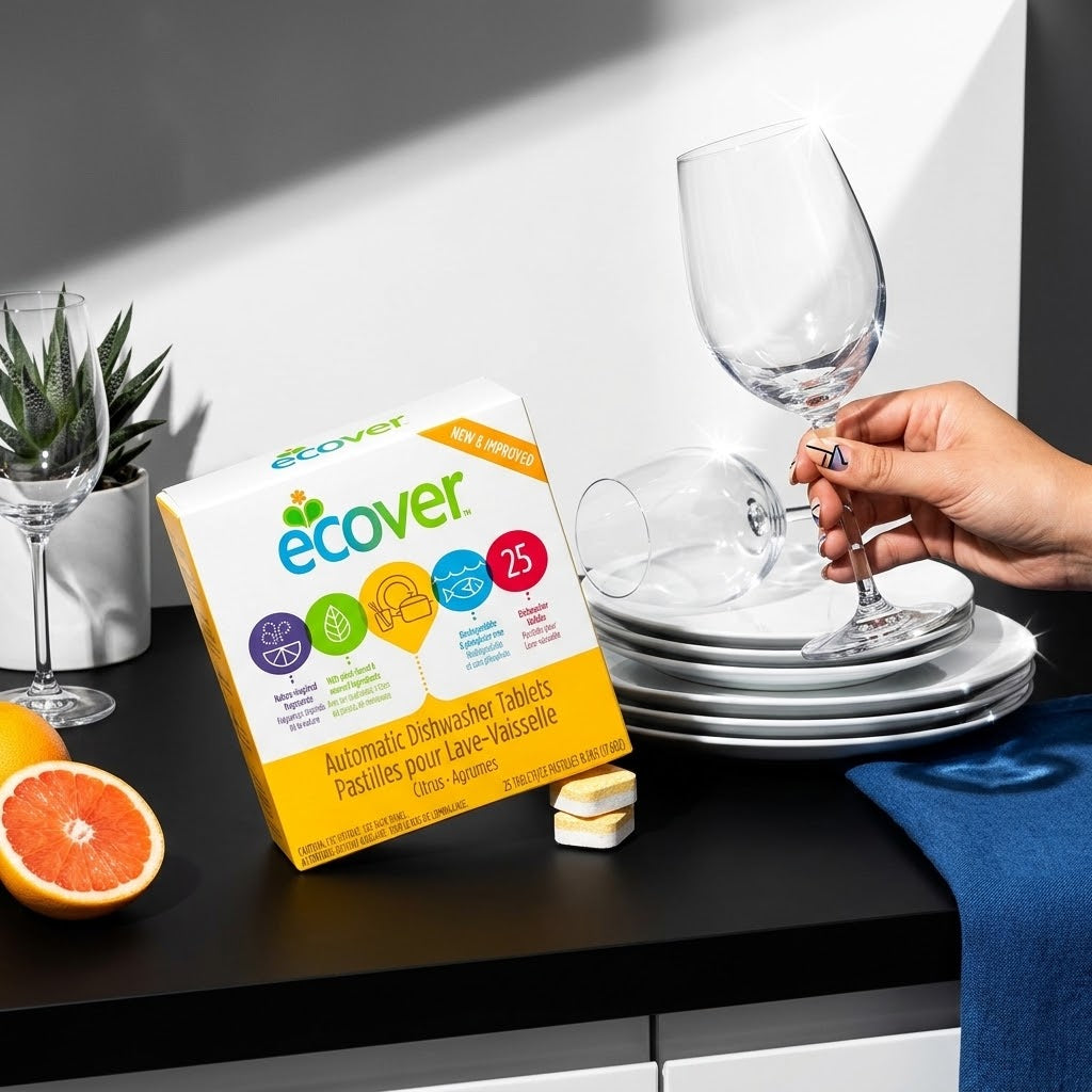 Ecover Auto Ecological 17.6 oz Dishwasher Tablet (Pack of 2) Ecover