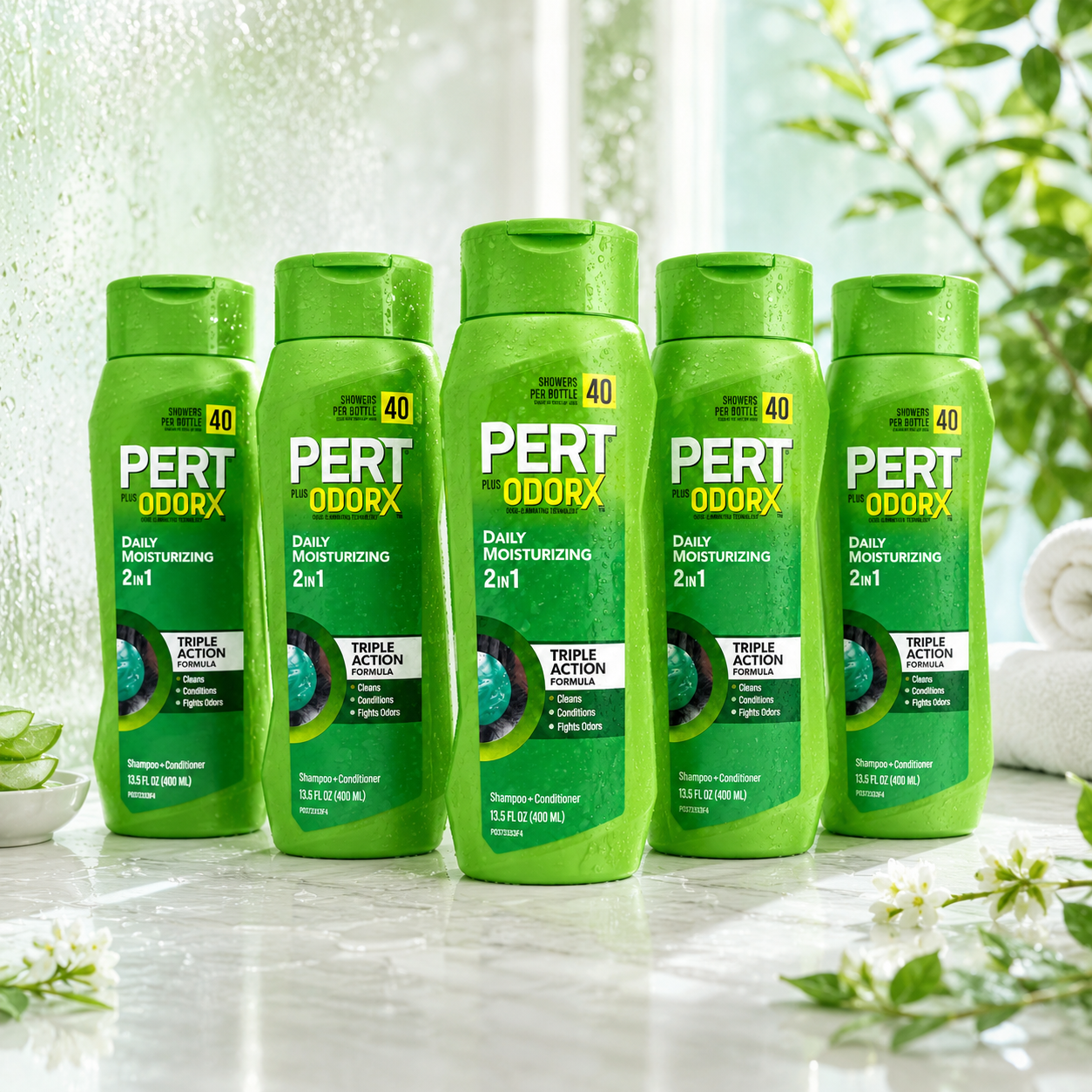 Pert Plus 2 in 1 Shampoo Plus Conditioner Normal 13.50 oz