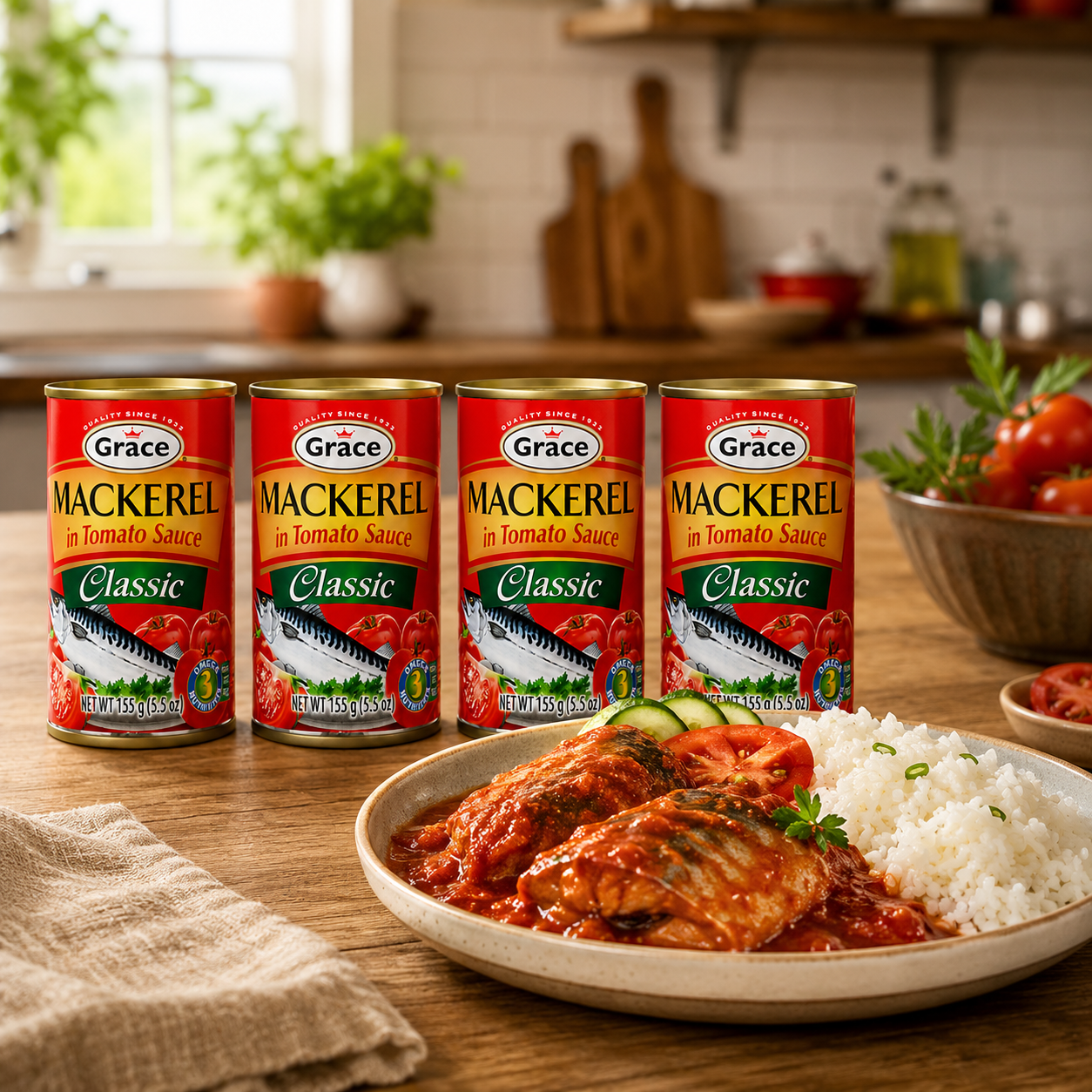 La Fe Mackerel in Tomato Sauce Classic 5.5 oz