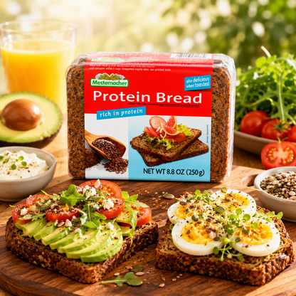 Mestemacher Protein Bread, 8.8 Ounce (Pack of 9)