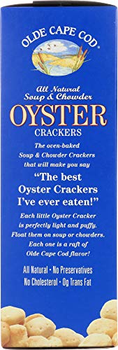 Olde Cape Cod Oyster Crackers, Soup & Chowder, Multi-Pack 8 oz (Pack of 2)