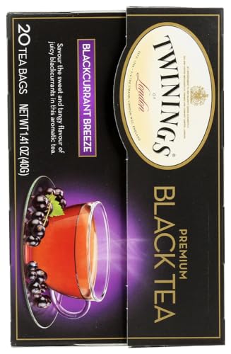 Twinings Blackcurrant Breeze Flavored Tea 20 Count
