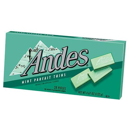 Andes Mint Parfait Thins Chocolate Candy 4.67 Oz