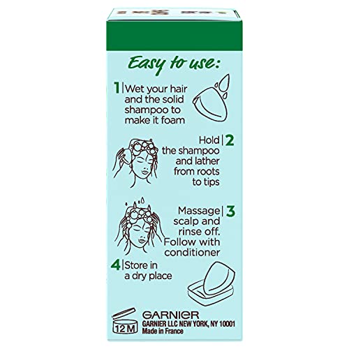 Garnier Whole Blends Hydrating Shampoo Bar for Normal Hair Coco & Aloe Vera 2 Oz