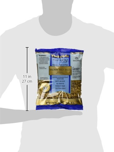 Tinkyada Brown Rice Pasta Shells Gluten Free 16 Ounce (Pack of 6)