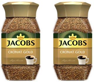 Jacobs Cronat Gold Instant Coffee 7.05 Ounce (Pack of 2)