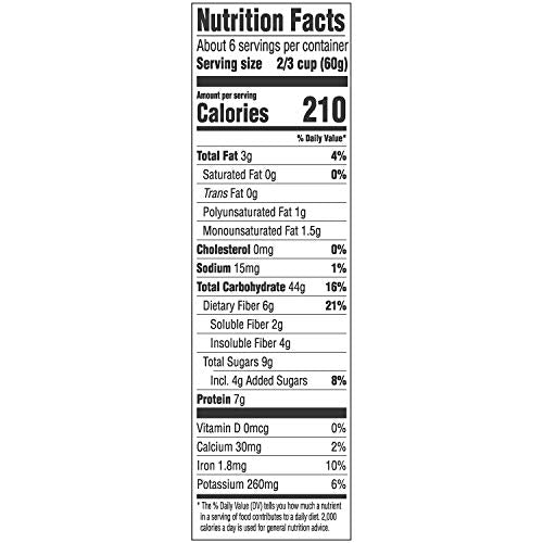 Alpen Muesli Original Cereal, Heart Healthy Cereal with Wheat Flakes, Rolled Oats, Nuts and Raisins, Non-GMO Project Verified, 14 OZ Box (Pack of 6)