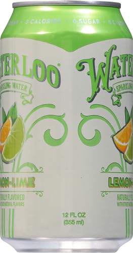 Waterloo Sparkling Water Lemon-Lime Sparkling Water 12 Fl Oz