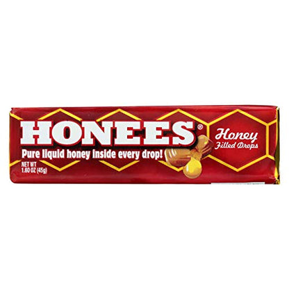 Honees Honey Filled Drops - (Pack of 24) - 1.6 oz Honees
