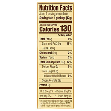Werther's Original Chewy Sugar Free Caramel Candy 1.46 Oz (Pack of 12)
