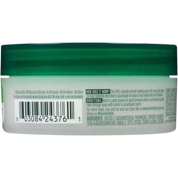 Garnier Fructis Style Pure Clean Finishing Paste 2 oz (Pack of 10)