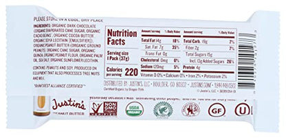 Justin's Organic Dark Chocolate Crispy Peanut Butter Cups 1.32 oz