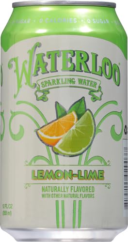 Waterloo Sparkling Water Lemon-Lime Sparkling Water 12 Fl Oz