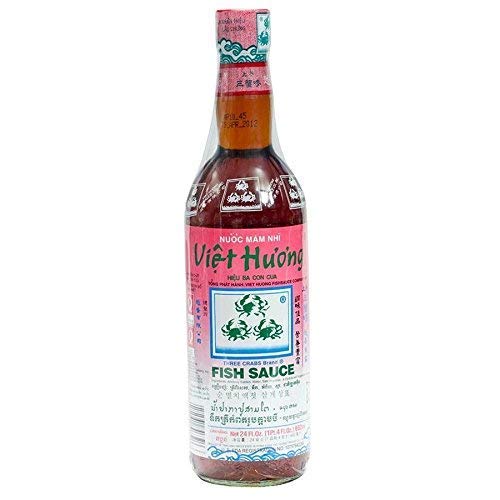 Three Crabs Brand Fish Sauce, 24-Ounce Bottle Three Crabs Brand
