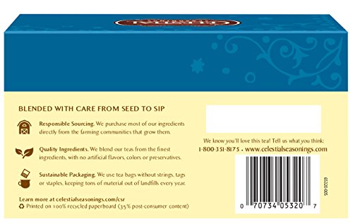 Celestial Seasonings Herbal Tea Mint Magic 20 Count