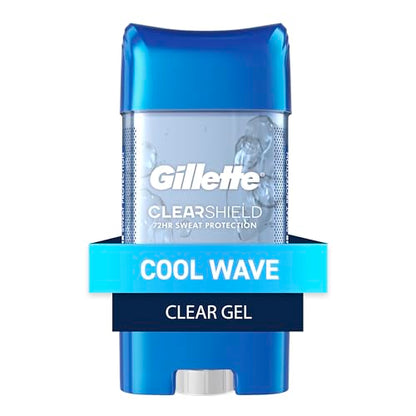 Gillette Anti-perspirant/deodorant Clear Gel (Pack of 6)