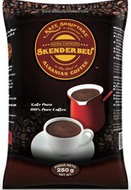 Skenderbeu Albanian Coffee 250 gr each (Pack of 2) Skenderbeu