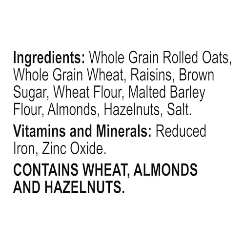 Alpen Muesli Original Cereal, Heart Healthy Cereal with Wheat Flakes, Rolled Oats, Nuts and Raisins, Non-GMO Project Verified, 14 OZ Box (Pack of 6)
