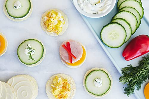 34 Degrees Crisps | Rosemary Crisps | Thin, Light & Crunchy Rosemary Crisps, 4.5oz (Pack of 6)