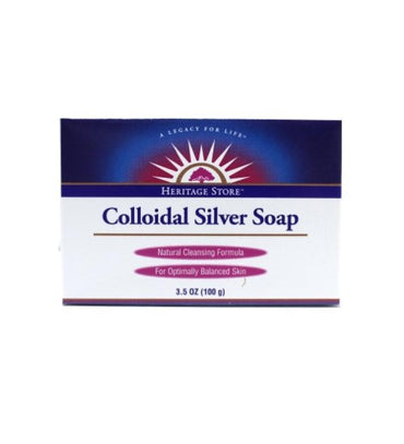 HERITAGE STORE Colloidal Silver Soap 3.5 oz