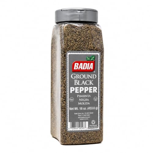 Badia Ground Black Pepper, 16 oz Badia