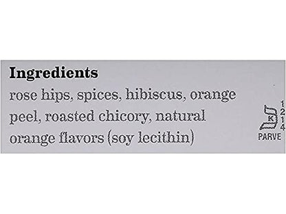 Bigelow 10398 Orange and Spice Herbal Tea 28/Box