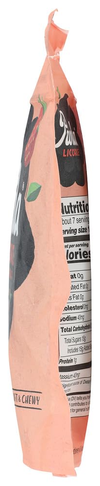 Panda Natural Soft Strawberry Licorice Non-GMO Vegan Fat Free 7 oz 8 Resealable Bags