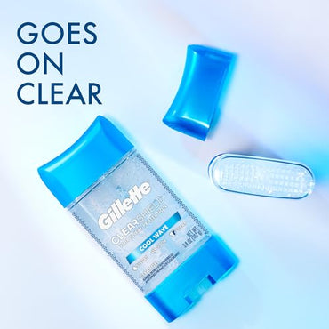 Gillette Anti-perspirant/deodorant Clear Gel (Pack of 6)