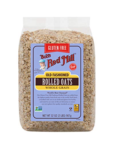 Bob's Red Mill Gluten Free Old Fashion Rolled Oats, 32-ounce (Pack of 4)