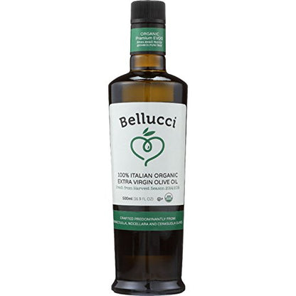 Bellucci Premium Olive Oil, Extra Virgin Organic, 16.9 fl oz Bellucci