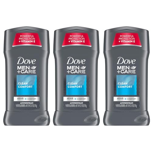 Dove Men+Care Antiperspirant Deodorant 48-hour sweat and odor (Pack of 3) Dove Men+Care