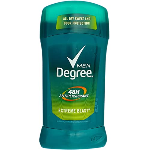 Degree Men Extreme Blast Antiperspirant Deodorant Stick, 2.7 oz (Pack of 6) Degree Men