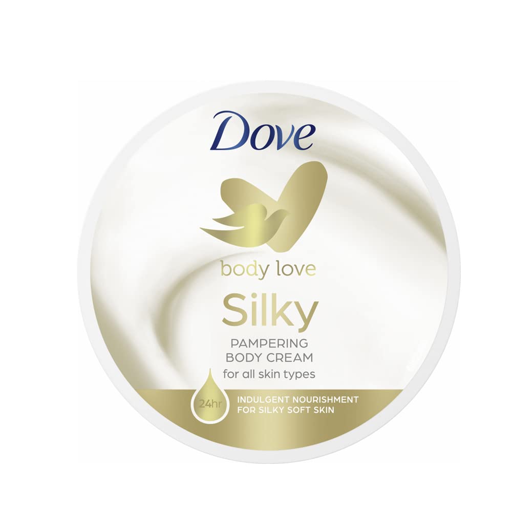 Dove Silky Nourishment Body Cream, 10.1 oz Dove