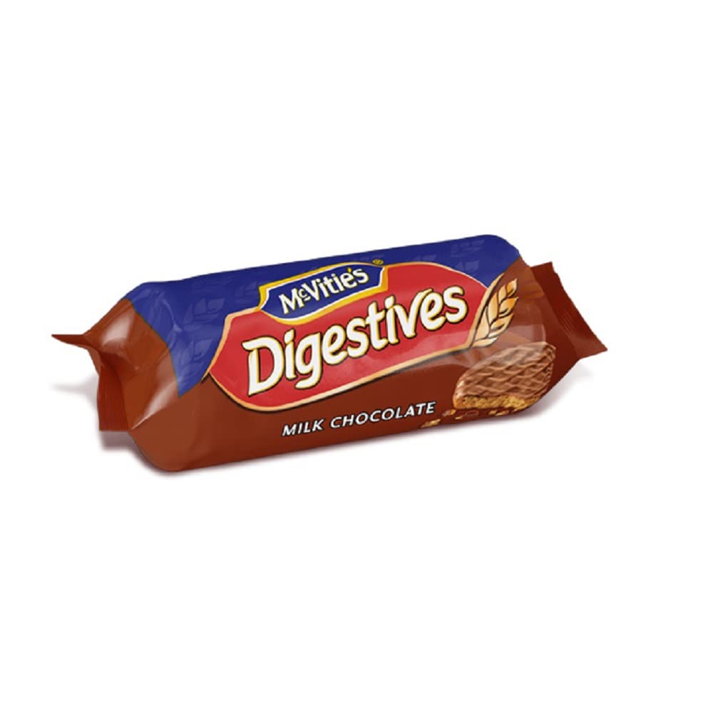 McVitie's Milk Chocolate Digestives Cookies 266g (Pack of 4)