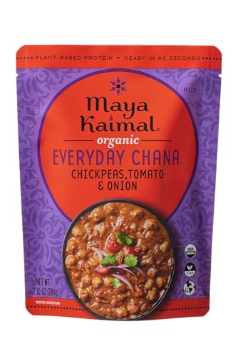 MAYA KAIMAL Organic Everyday Chana with Tomato + Onion, 10 oz Maya Kaimal