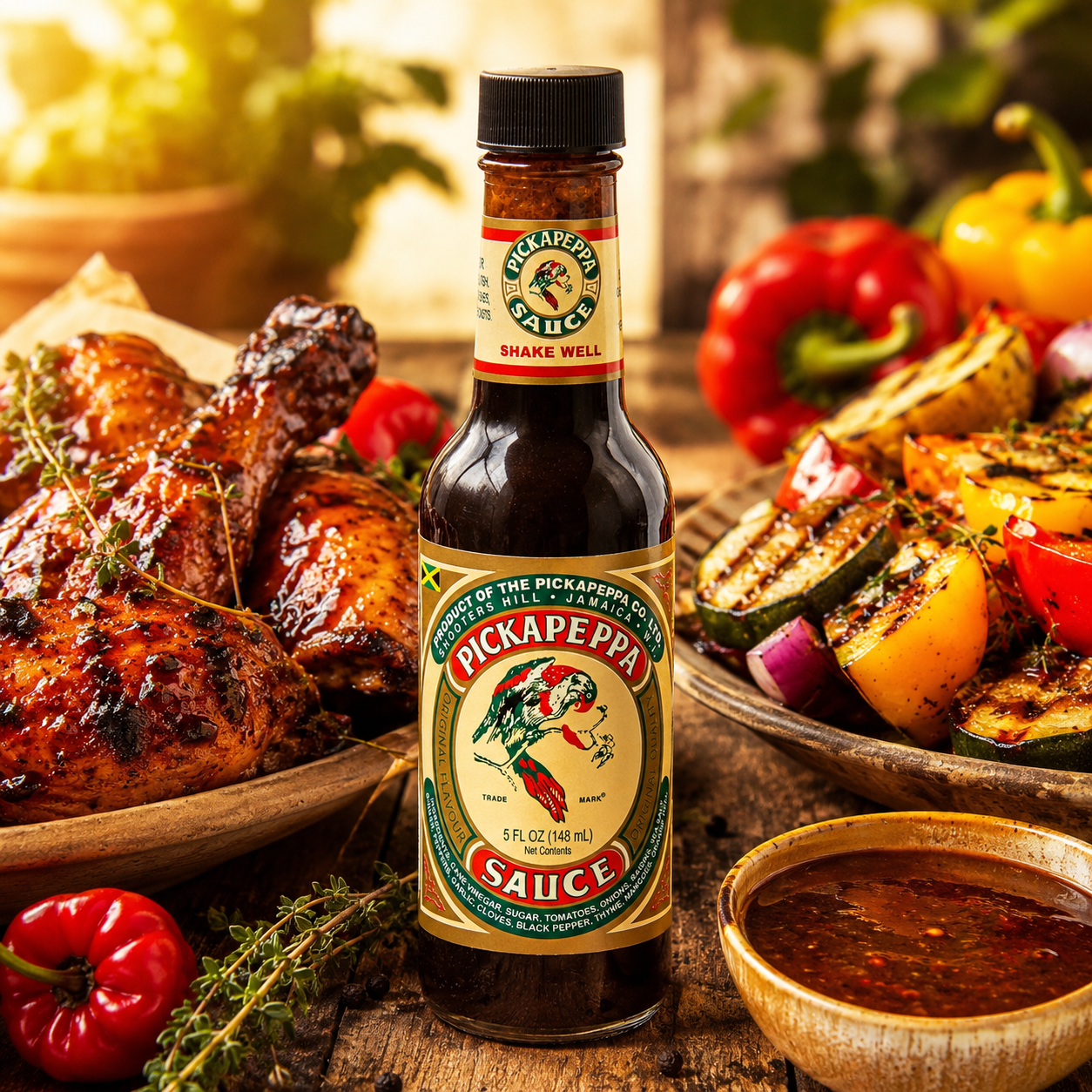 Pickapeppa Original Brown Sauce 5 oz