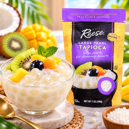 Reese Large Pearl Tapioca, 7 oz (Pack of 6) Reese