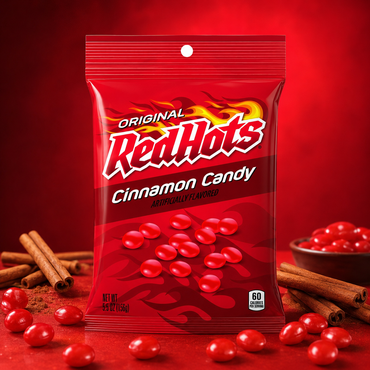 Ferrara RedHots Original Cinnamon Hard Candy 5.5 oz