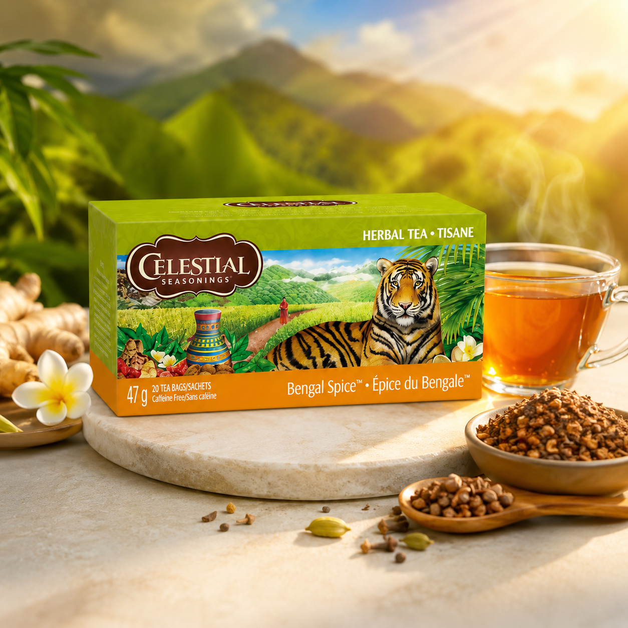 Celestial Seasonings Bengal Spice Tea, 40 Count (Pack of 2)